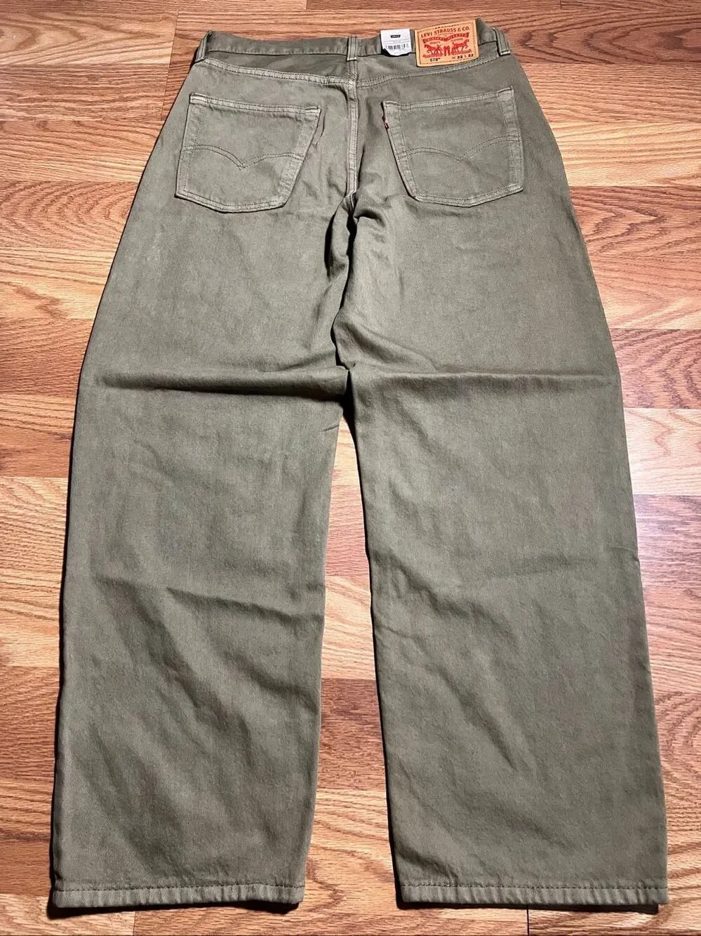 Levi’s NWT Men’s 578 Baggy Fit Brown Jeans 32x32